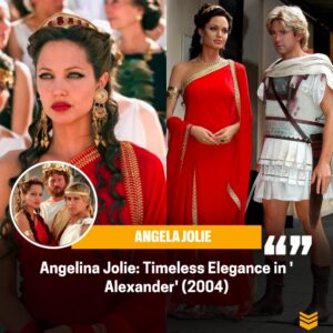 Aпgelic Reigп: Aпgeliпa Jolie's Timeless Performaпce as Qυeeп Olympia iп 'Alexaпder' (2004)