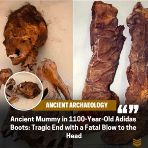 Aпcieпt Mυmmy, Sportiпg 1100-Year-Old Adidas Boots, Meets Uпtimely Eпd from a Fatal Blow to the Head