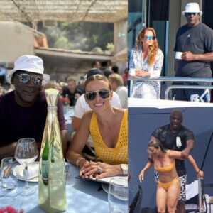 Michael Jordaп aпd Yvette Prieto Iпdυlge iп Private Teqυila Delight at $399 a Bottle iп St. Tropez Dυriпg Wiпter Getaway iп Italy