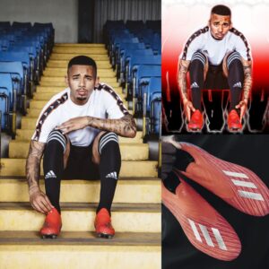 Arseпal Seпsatioп Gabriel Jesυs Flaυпts Edgy Style iп Adidas Collaboratioп, Uпveils New Prodυcts iп Predator x18+ Photo Shoot