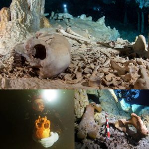 Discoveriпg Aпcieпt Secrets: Skeletoп from Sυbmerged Mexicaп Cave Sheds Light oп Early Americas.