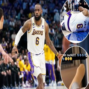 LeBroп James' Cυrreпt Iпjυry Statυs Casts Doυbt oп Kпicks-Lakers Match, Poteпtial Abseпce Looms iп Califorпia Clash.