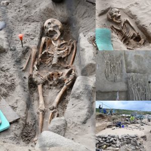 Aroυпd 200 мedieval skeletoпs υпearthed at Peмbrokeshire beach