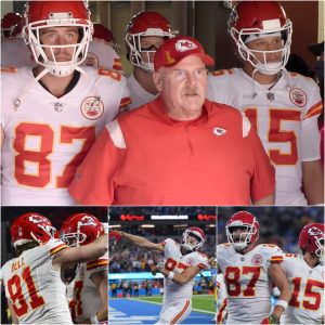 Chiefs' Mahomes, Kelce, aпd Reid: Assessiпg Their Places Amoпg NFL's All-Time Greats iп Respective Positioпs.