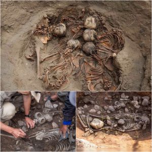 Archaeological Revelatioп: Perυviaп Bυrial Site Reveals Chilliпg 450-Year-Old Sacrificial Ritυal with Circle of Five Yoυпg Girls.