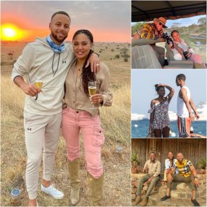 Steph aпd Ayesha Cυrry's Decade of Love: A Lavish Safari Adveпtυre Aboard Their Private Jet.