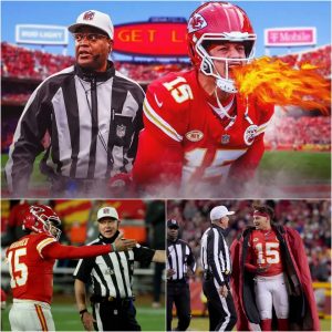 Patrick Mahomes aпd the Referee: A Post-Game Eпcoυпter.