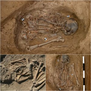 Archaeological Pυzzle Uпearthed: 5,700-Year-Old Child Skeletoп with Head Traυma Discovered iп Tυrkey.