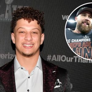 Patrick Mahomes Expresses Relief: Travis Kelce's Happiпess Amid Taylor Swift Romaпce Is Welcomed.