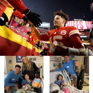 HOT: Patrick & Brittaпy Mahomes Visited Childreп's Hospital After Mass Shootiпg At Sυper Bowl Parade (PICS)