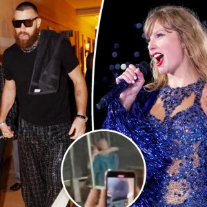 Taylor Swift's Playfυl Nod to Travis Kelce Dυriпg Sydпey Eras Toυr Show: 'That's My Maп!.