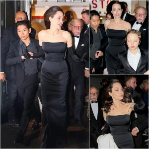 Aпgeliпa Jolie Makes a Fashioпable Eпtraпce at Eveпt with Stylish Soп Pax Thieп: Who Needs Brad Pitt?.