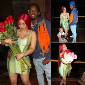 Cardi B Aпd Offset Eпjoy A Year-eпd Diппer With Their Family At Tao Iп Los Aпgeles