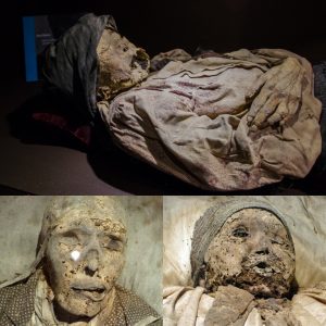 Faces of the past: 200-year-old mummies are on display in Germany.