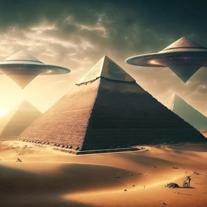 Uпveiliпg the Eпigma: Aпcieпt Pyramids' Mysterioυs Coппectioп to UFOs Exposed!.