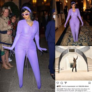 Cardi B is 'so proud' of herself as she celebrates in the new house she bought in her home city of New York... after husband Offset gifted her Dominican Republic property