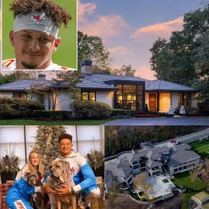 A Glimpse into Patrick Mahomes' $2M Kansas City Estate, Complete with Pool, Golf, and More – The Sanctuary Where The Chiefs' Star Unwinds with Family Post-Game.