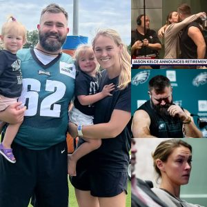 ‘Engraved in heart’ – Jason Kelce Tearfully Remembers Moment He Met Wife Kylie in NFL Retirement Speech: ‘An Aura Around Her’