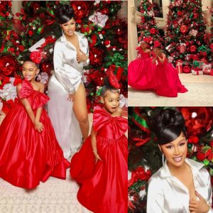 Cardi B and Offset gift daughter £15,000 Birkin bag for fifth birthday in princess bash - T-News