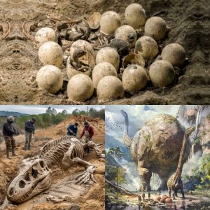 Discovery of Massive Titanosaur Nest with 30 Intact Eggs in Northern Spain