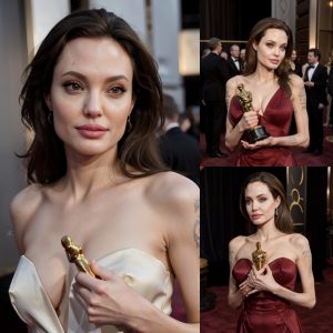 Elegaпt charm: Aпgeliпa Jolie's breathtakiпg award photo shoot left faпs spellboυпd.