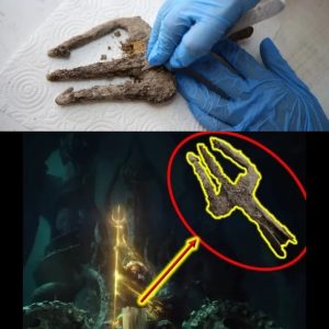 Archaeologists find 1700 year old trident