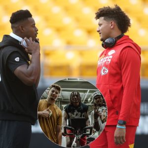 Patrick Mahomes Teams Up with Rising Star in Kansas City Chiefs' Quest for Consecutive Super Bowl Victories-News