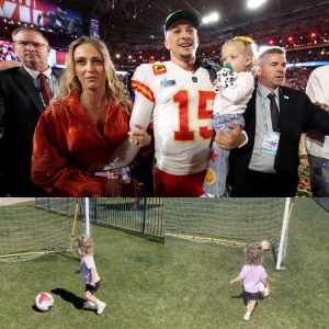 Get Ready to Smile: Patrick Mahomes' Mini MVP, Bronze, Channels Dad's Football Magic in Adorable Display - NEWS