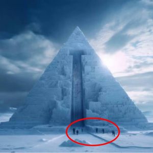 The largest pyramid on earth was found in Antarctica