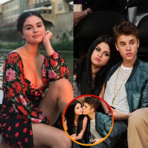 Selena Gomez caused an internet sensation at a rare beauty product launch in New York, mentioning her current love affair with Justin Bieber..