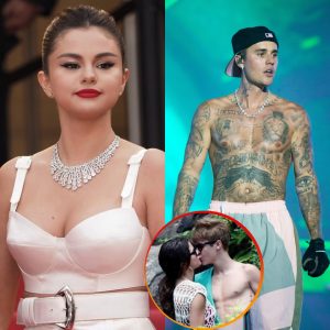 Selena Gomez sparked speculation when she posted Justin Bieber's face on Instagram, making it visible to many fans.