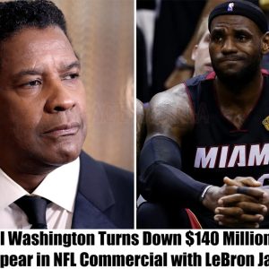 "I Won't Go Woke": Denzel Washington Turns Down $140 Million Offer to Appear in NFL Commercial with LeBron James