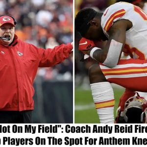 "Not On My Field": Coach Andy Reid Fires 3 Top Players On The Spot For Anthem Kneeling