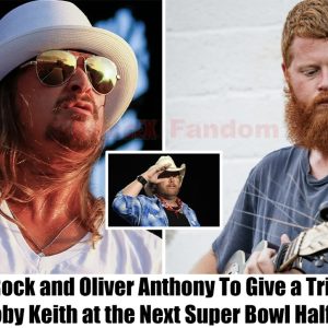 Kid Rock and Oliver Anthony To Give a Tribute to Toby Keith at the Next Super Bowl Halftime