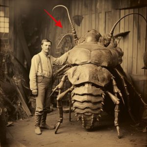 In the 19th century, in a remote barn, farmer Benjamin encountered an enormous beetle.