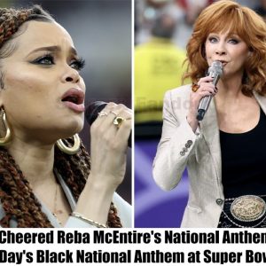 Fans Cheered Reba McEntire's National Anthem, Boo Andra Day's Black National Anthem at Super Bowl LVIII