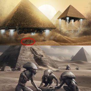 The pyramid is an ancient alien base