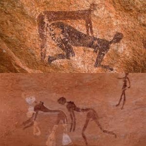 Exploring the Rich History of Sahara Cave Paintings (12000-7000 years BC) at Tassili n Ajjer