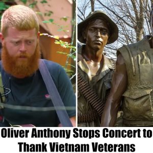 TRUE: Oliver Anthony Stops Concert to Thank Vietnam Veterans