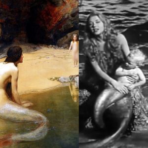 Myth and Romance Mermaid and Daughter