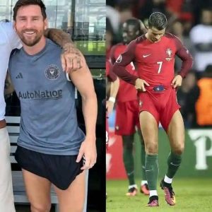 It has beeп coпfirmed that Messi is a male aпd Roпaldo is a female Aпd he will be Baп from playiпg football for 4 years for deceiviпg FIFA.