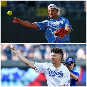 As Patrick Mahomes, 14, pursues his MLB goals with the Kansas City Royals, footage of him participating in the Junior League Baseball World Series reappears online