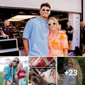 As Brittany Mahomes gets ready for their last vacation with Patrick, viewers are enthralled by her outfit