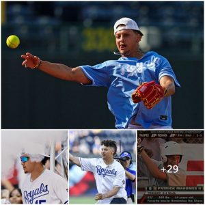 As 14-year-old Patrick Mahomes pursues his MLB dreams with the Kansas City Royals, footage of him participating in the Junior League Baseball World Series resurfaces online.